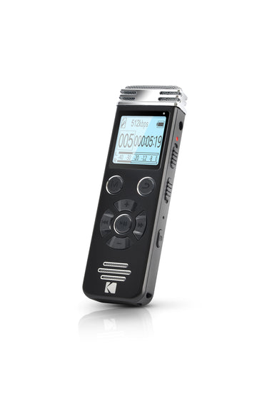Kodak VRC450 Stereo Digital Voice Recorder with 8GB Memory